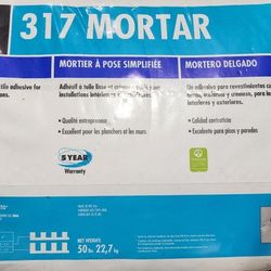 Laticrete 317 Mortar (4) 50lb Bags GREY $10 for all!
