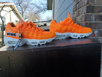 Nike Air Max Size 895 Overbranding Orange for Sale in San