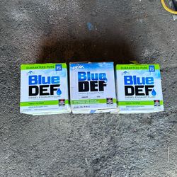 3X Blue Def Diesel Fluid 2.5gal new