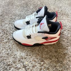 Jordan 4 Red Cement Size 10
