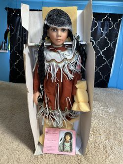 Porcelain doll Deer Shawdow 24" IN