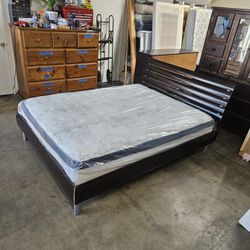 Queen Bed And Mattress