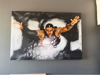 LeBron James Canvas