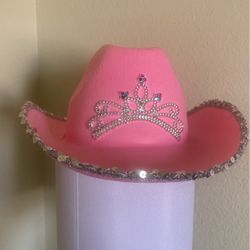 cowgirl hat pink