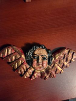 Vintage Rustic Angel Figure