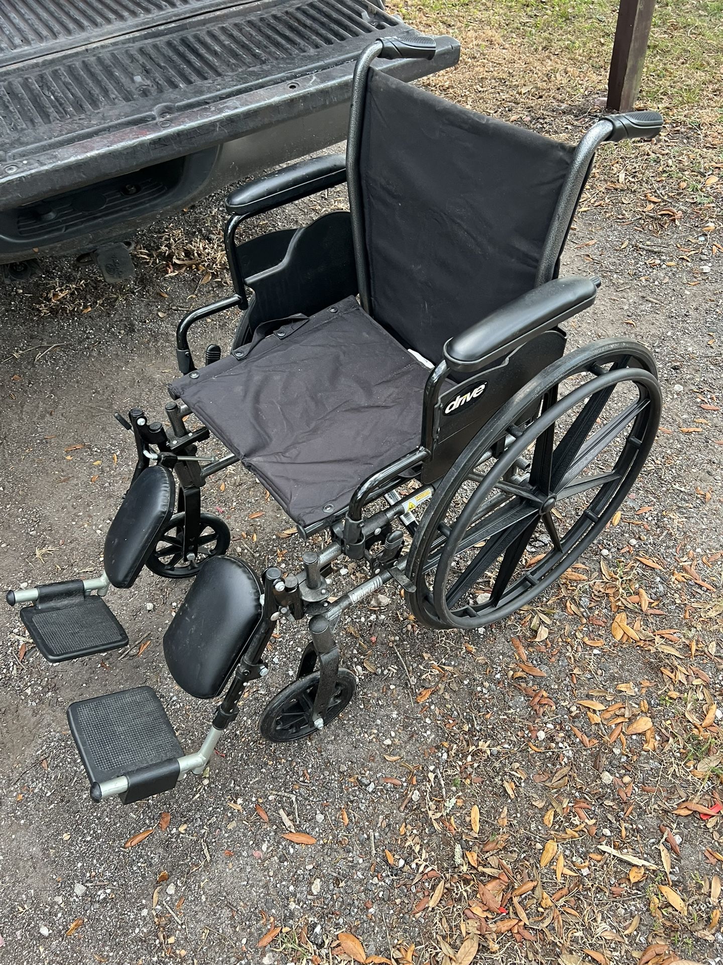 Drive Wheelchair W/footrest New Cond $65 Transport One $45. Walker $45 &35 Wide Nitro $90