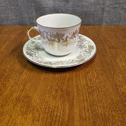 Vintage Tea Cup And Plate Fine Bone China