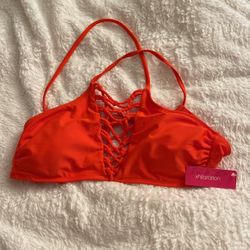 Bathing Suit Orange Top, NWT