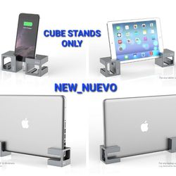 Multi-Functional Stand for Computer Notebook, Tablet & Smart Phone [Gray]