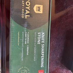 Royal knife dual grit sharpener stone