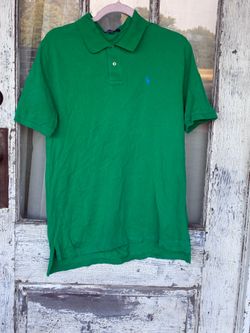 Polo Ralph Lauren Boys 18-20 Kelly Green Polo Shirt