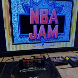 Tested And Working Sega NBA Jams 