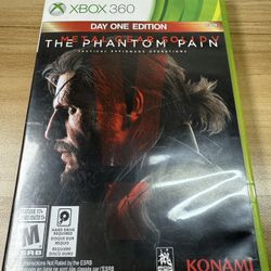 Metal Gear Solid V Phantom Pain Xbox 360
