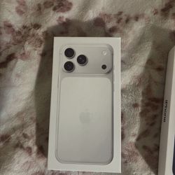 iphone 17 pro max , Silver 256GB 