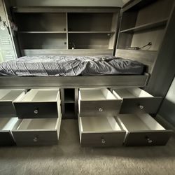 Twin Bed With Storage