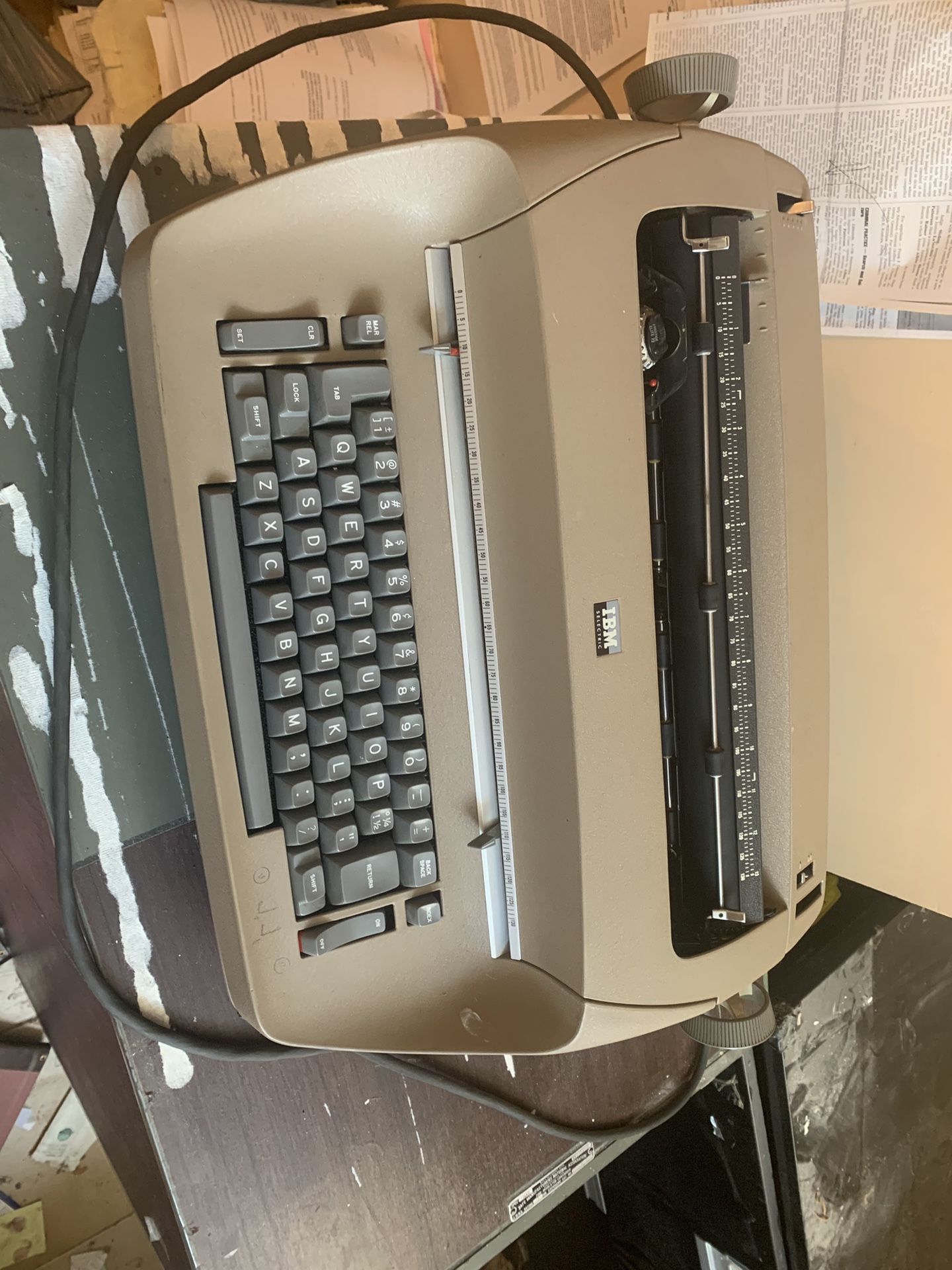 typewriter