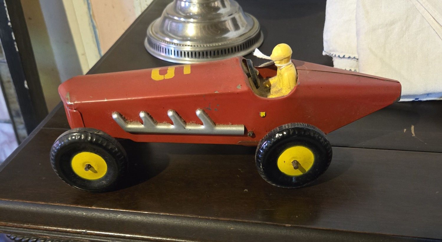 Vintage Dubigo Red Race Car