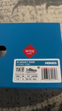 Women’s Hoka Arahi 7 size 7.5 Wide