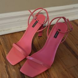 Pink Nine West Heels New Size 10 M