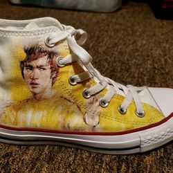 Bruce Lee Converse Hi-tops