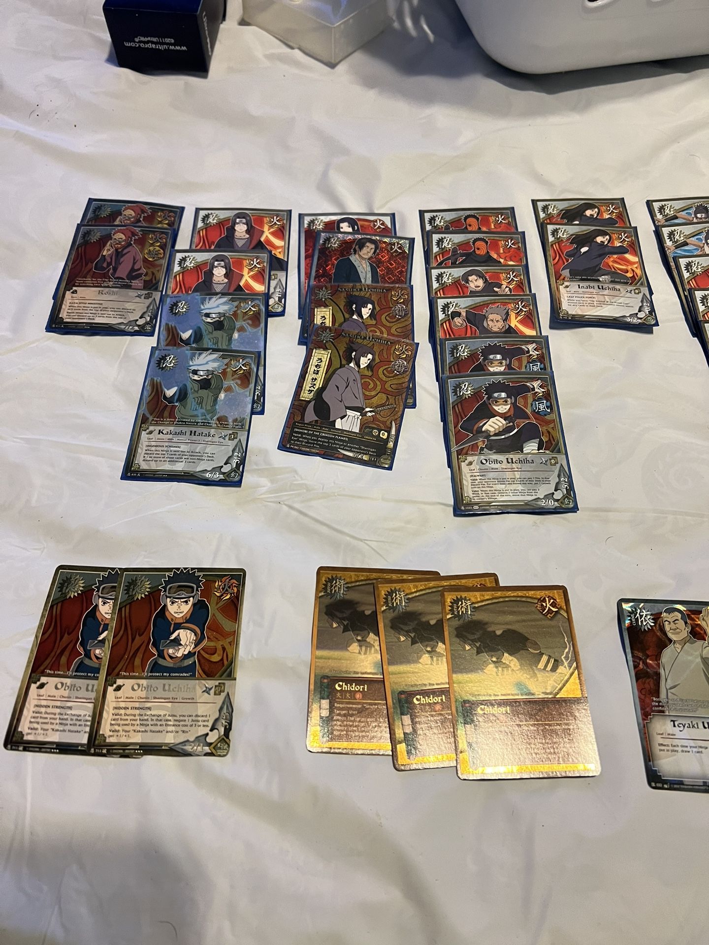 Naruto Uchiha Complete Deck And More