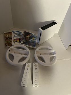 Nintendo Wii Replacement Console Only White Gamecube Compatible RVL-001 - Tested