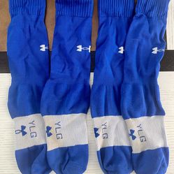 Under Armour Baseball socks Youth XL 2 pairs