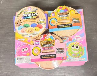 Crazy Fun Mystery Squishy Dumpling Toy Set