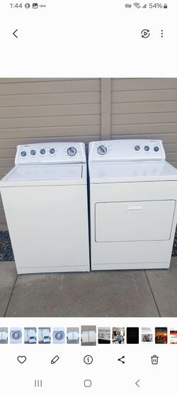 NICE WHIRLPOOL Heavy Duty Washer and Dryer Set, Delivery Install
