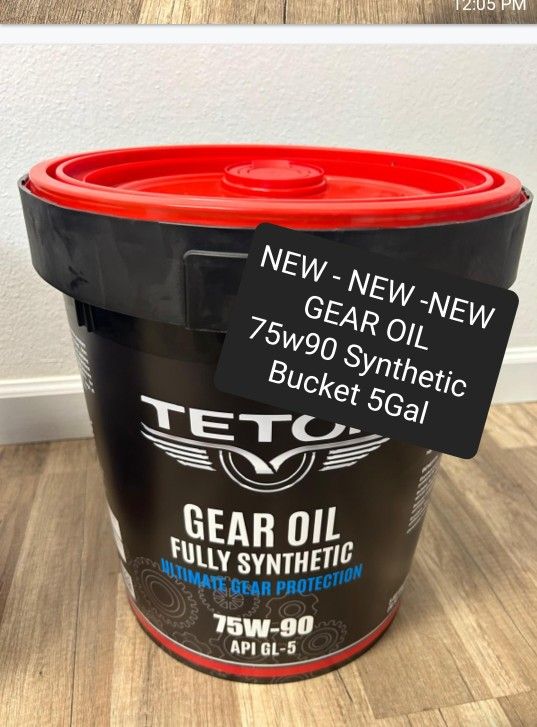 Special Price Gear Oil 75w90 Synthetic Bucket 5Gal High Quality