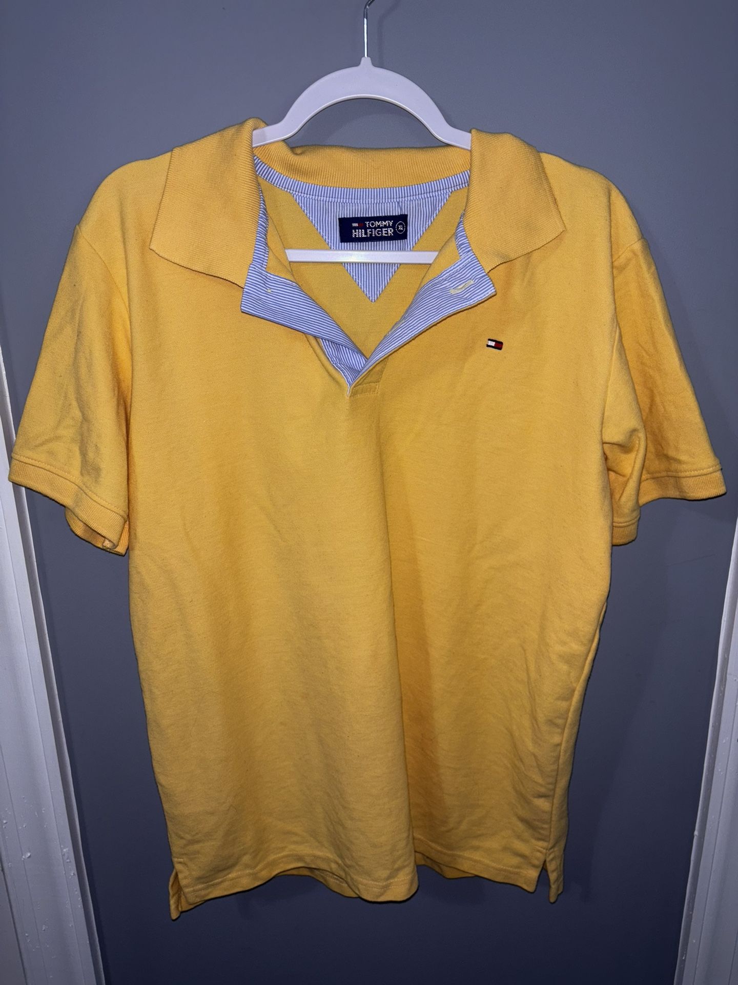 Mens Tommy Hilfiger XL Stretch Pique Polo