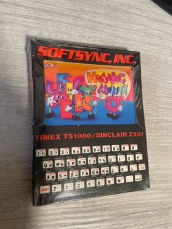 NEW Timex TS1000/Sinclair ZX81 computer game software HANGMAN 16K FACTORY SEALED
