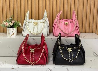 Colorful designer shoulder bag