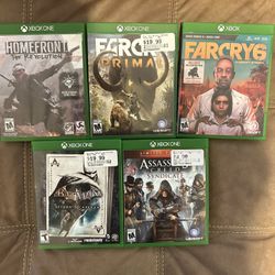 Epic Xbox One Game Lot - Far Cry 6, Assassin’s Creed, Batman & More!