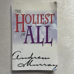 The Holiest Of All - Paperback Book By Andrew Murray 
