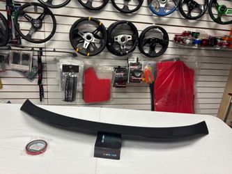 For 2016-2021 Honda Civic Sedan  Highkick Duckbill Rear Trunk Spoiler Matte black
