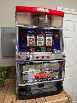 Antique slot machine.