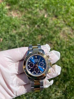 Seiko mod 2 tone Daytona 39mm watch