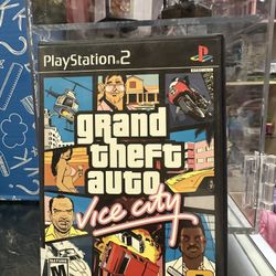 Plaststion 2 Game Grand Theft Auto Vice City