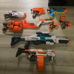 A Bunch Of Nerf Guns