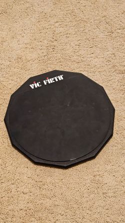 Dual sided Vic Firth drum practice pad