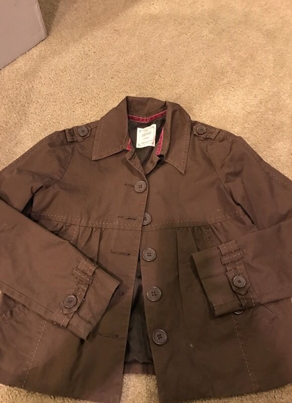 Old Navy kids brown coat XL
