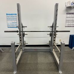 FreeMotion EPIC Olympic Squat Rack – Commercial Grade (Rack Only, No Bar or Weights)