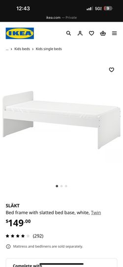 Ikea Bed