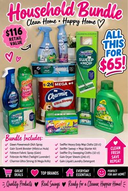 Household Cleaning Bundle – 10 Items