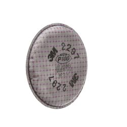 3M P100 Advanced Respirator Filter 2297, (P3 SL-BR) NIOSH Approved, 1 Pair