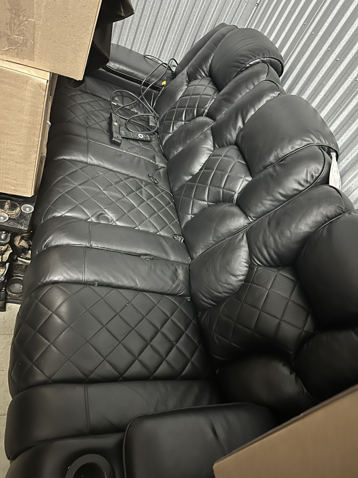 Leather Couch