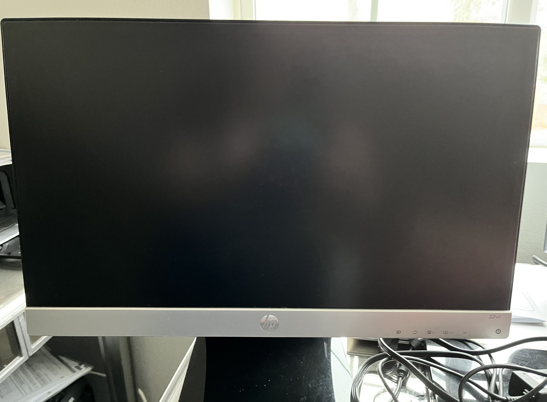 HP 22vc Computer Monitor 21.5”