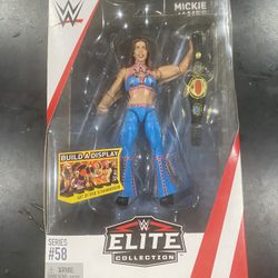 WWE Mattel elite 58 Mickie James Figure Super RARE And Hard To Find Online NIB