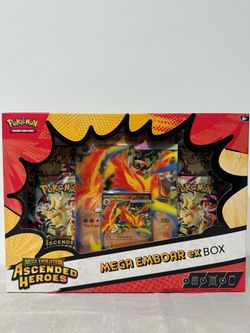 Pokémon Ascended Heroes - Mega Emboar EX Box